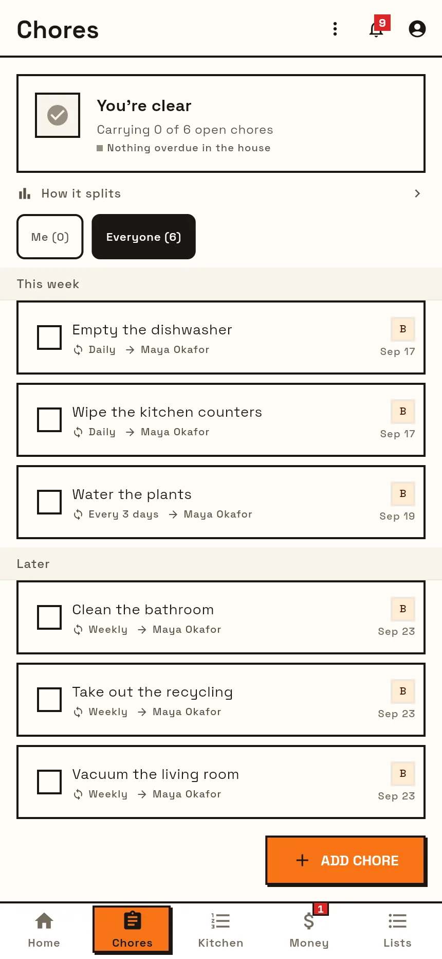 Chores